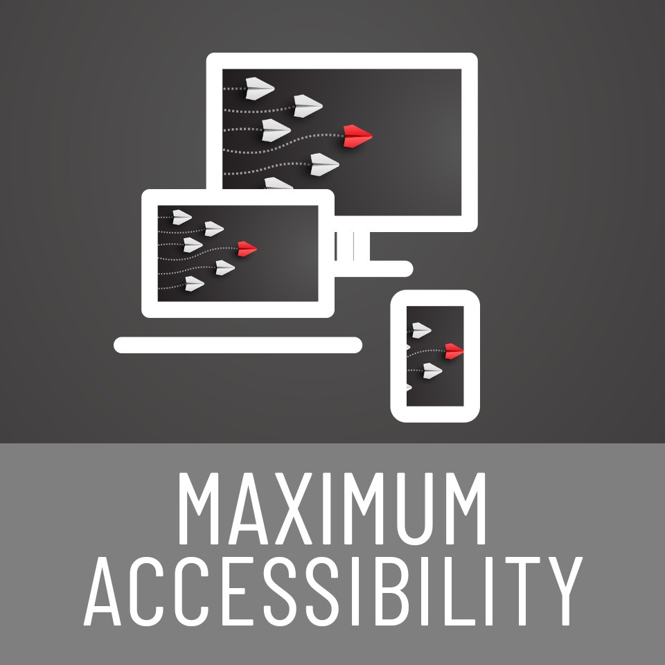 maximum accessibility logo